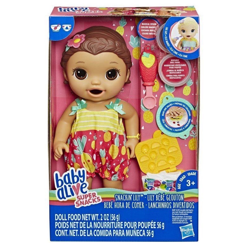 Búp bê Baby Alive ăn ị (hộp giấy hãng)