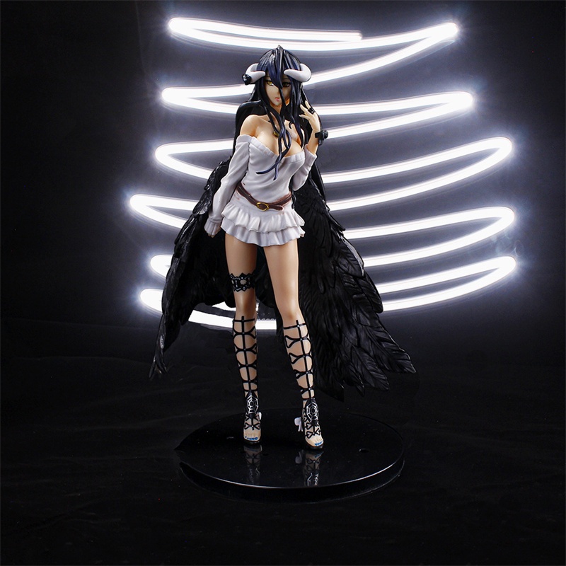 Mô hình nhân vật Albedo Ainz Ooal trong anime Overlord bằng PVC thời trang