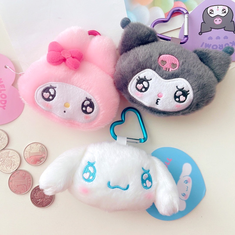 SANRIO Ví Đựng Tiền Xu Hình Cinnamoroll Dễ Thương