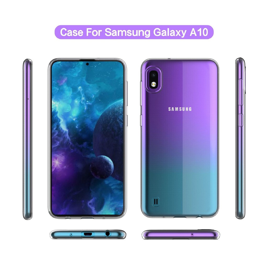 Ốp lưng Tpu trong suốt cho Samsung Model A10 / A12 / A20 / A30 / A50 / A2core / A83 / A8 Plus / A9 (