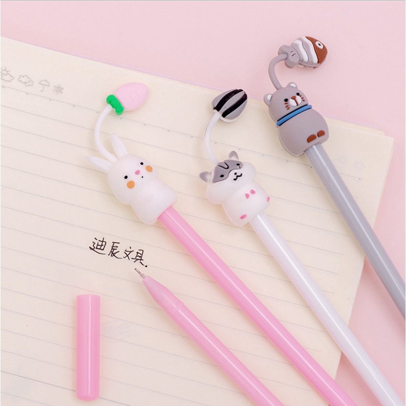 Bút nước ngòi nhỏ hình thú có tai siêu cute BAG U BNT05