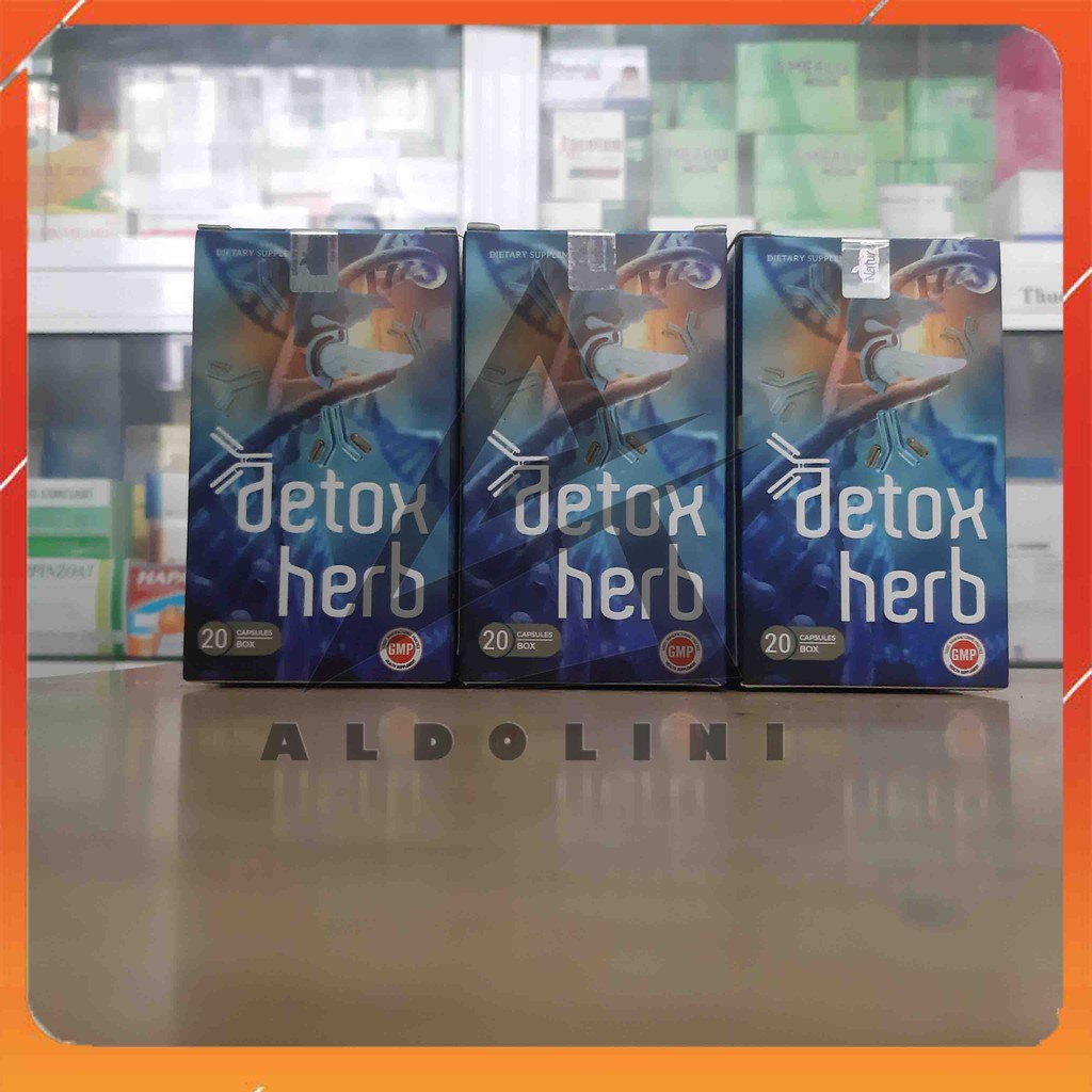 [COMBO 3 HỘP] VIÊN UỐNG DETOXHERB - Diệt Ký Sinh Trùng Nâng Cao Đề Kháng Thanh Nhiệt Mát Gan - Chính Hãng Hộp 20 Viên | BigBuy360 - bigbuy360.vn