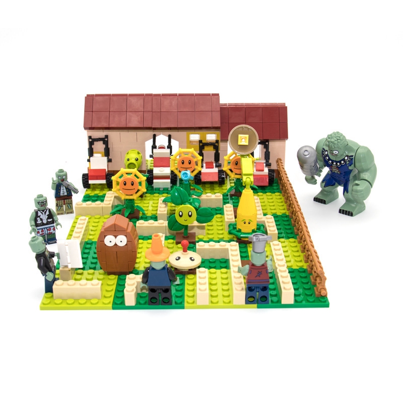 Bộ Đồ Chơi LEGO Xếp Hình Plants Wars Zombie Dành Cho Bé