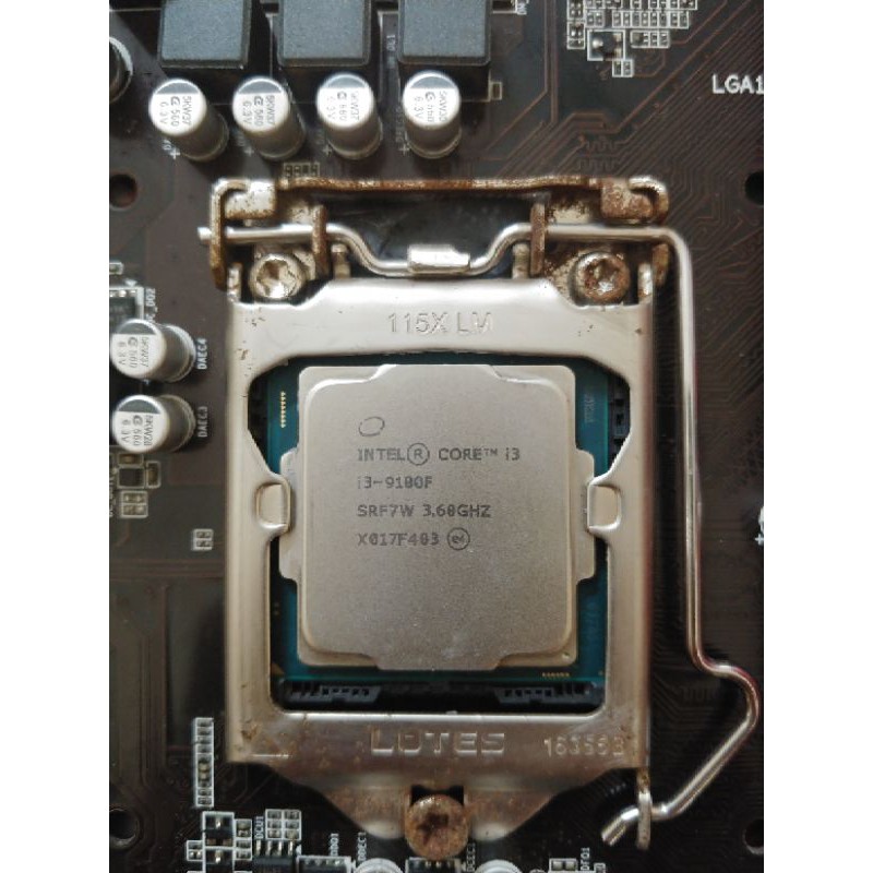 cpu i3 9100f (7w)  bảo hành t9  2023