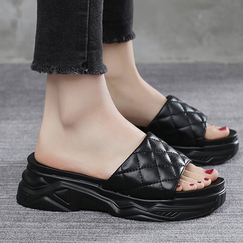 Dép sandal IELGY đế xuồng thời trang sành điệu cho nữ