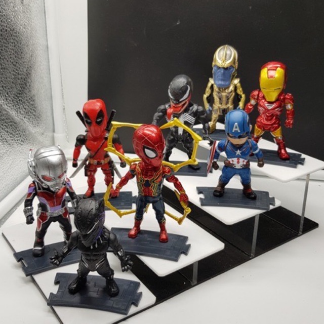 Mô hình chibi marvel siêu anh hùng - bán lẻ