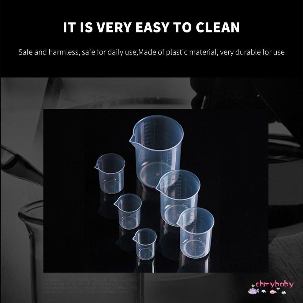 Quy mô cốc trong suốt 100ML Dụng cụ đo cốc bằng nhựa để nướng bánh [8/9]