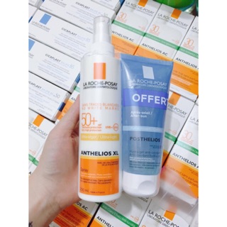 Set Kem chống nắng La Roche Posay ANTHELIOS XL SPF50 dạng xịt