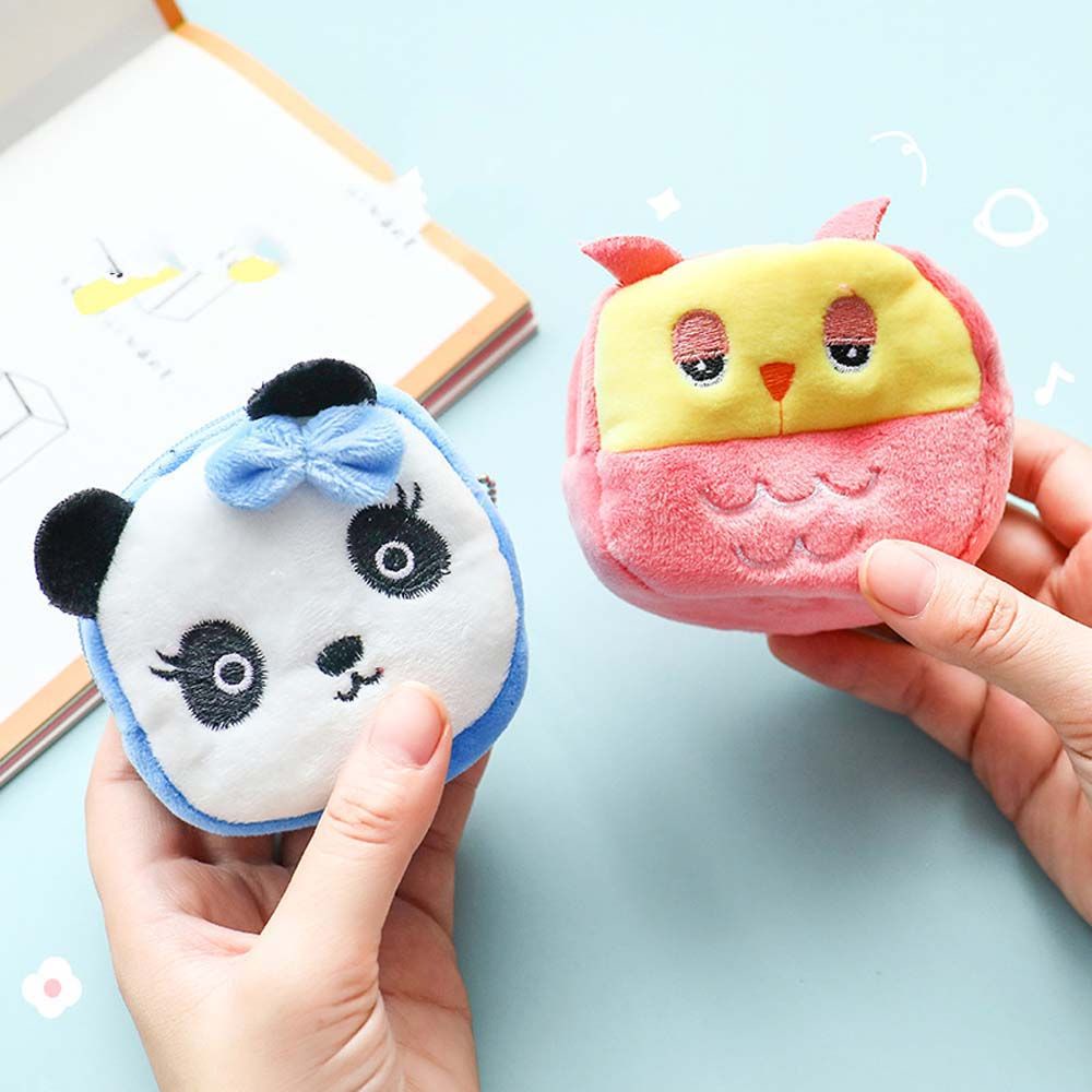 RALPH Cute Coin purse Ladies Key bag Mini Wallet Gift Zipper bag Plush Female Casual Children Coin bag