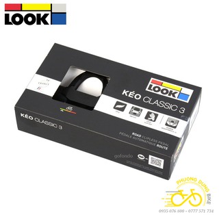 Pedan (bàn đạp) can xe đạp LOOK KÉO CLASCIC 3 - FULLBOX