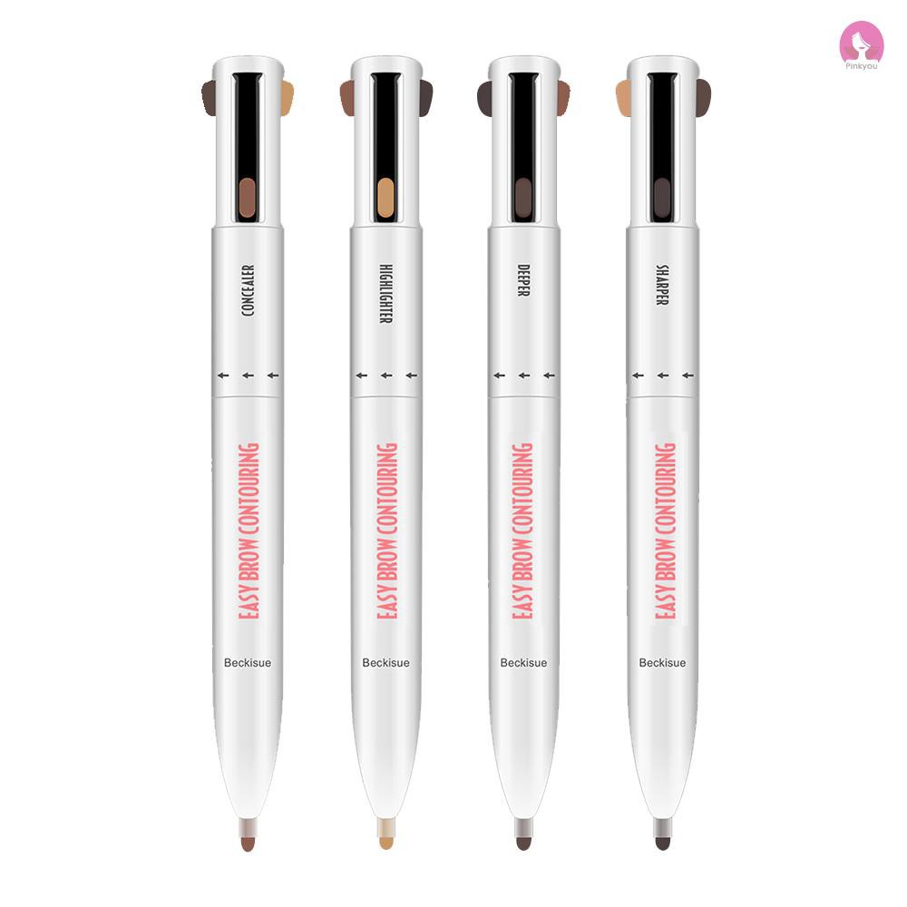 [Hàng mới về] Bút Kẻ Lông Mày 4 Trong 1 Chống Thấm Nước Trang Điểm Bắt Sáng Tự Nhiên | BigBuy360 - bigbuy360.vn
