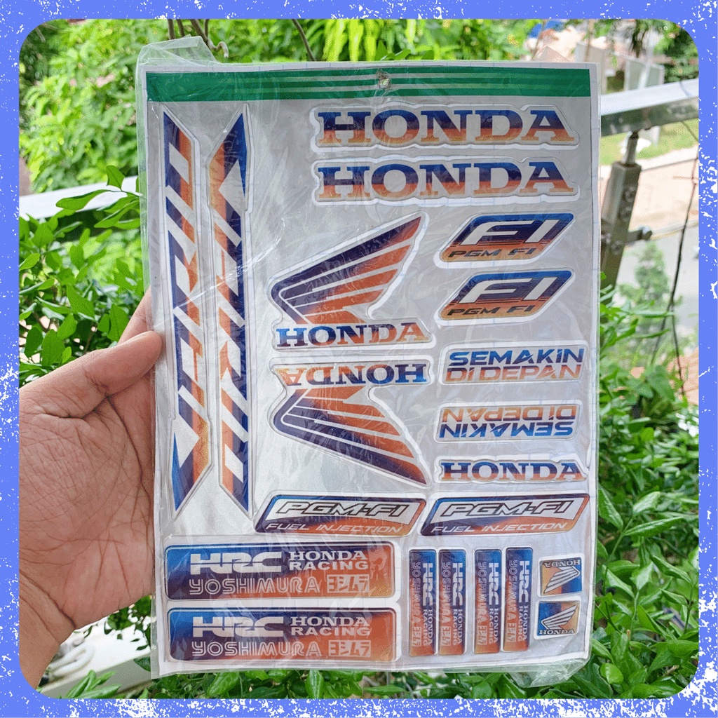 Tem xe máy honda vario decal logo honda vario titan nổi,decal xe máy cao cấp không phai màu,nhãn dán