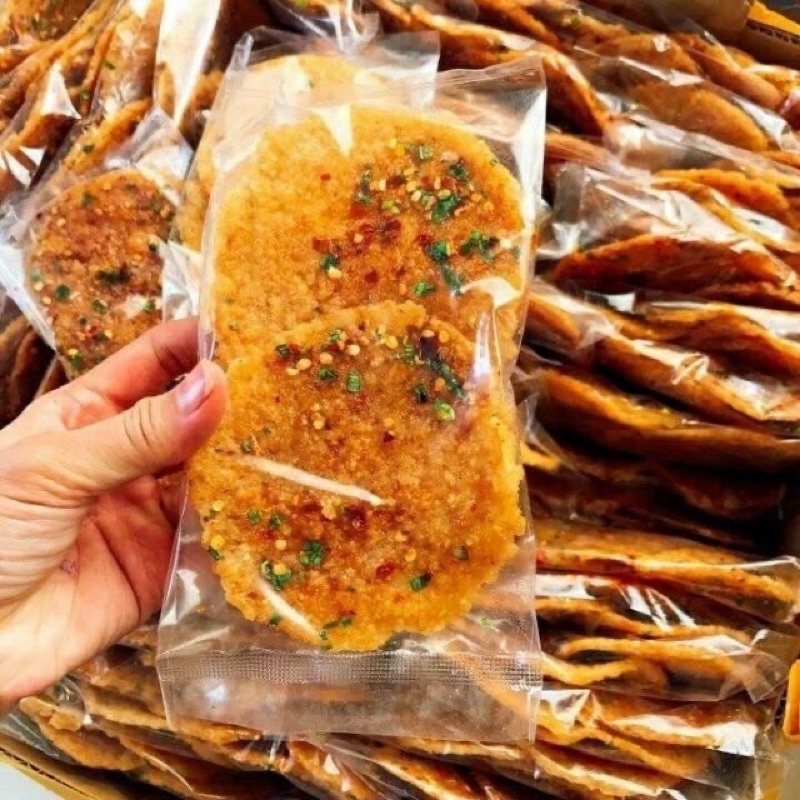 Cơm cháy mắm hành giòn tan( bịch 3 miếng)