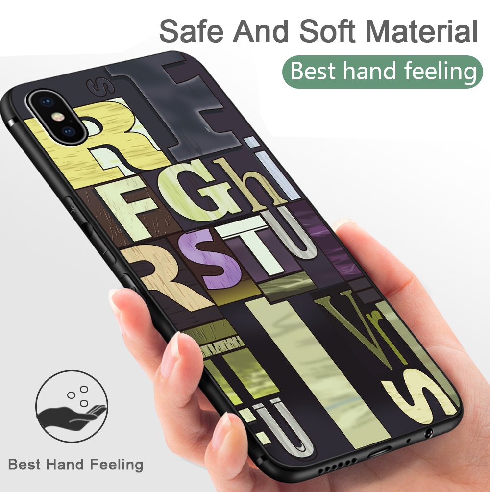 Samsung Galaxy J4 Pro J2 Prime 2018 Plus J3 2017 2016 2015 J4+ Core J330 J410 cho Cool Graffiti Spliced Letter Pattern Phone Case Soft Silicone Casing Shockproof Matte Cover Protective Cases Ốp lưng điện thoại