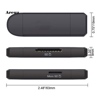 Đầu Đọc Thẻ Nhớ Usb 3.0 Micro-Usb Sd Micro-Sd Tốc Độ Cao Max 2 Trong 1