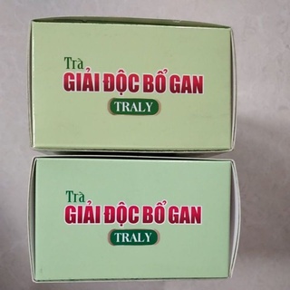 TRÀ GIẢI ĐỘC BỔ GAN TRALY (Hộp 20 gói túi nhúng)