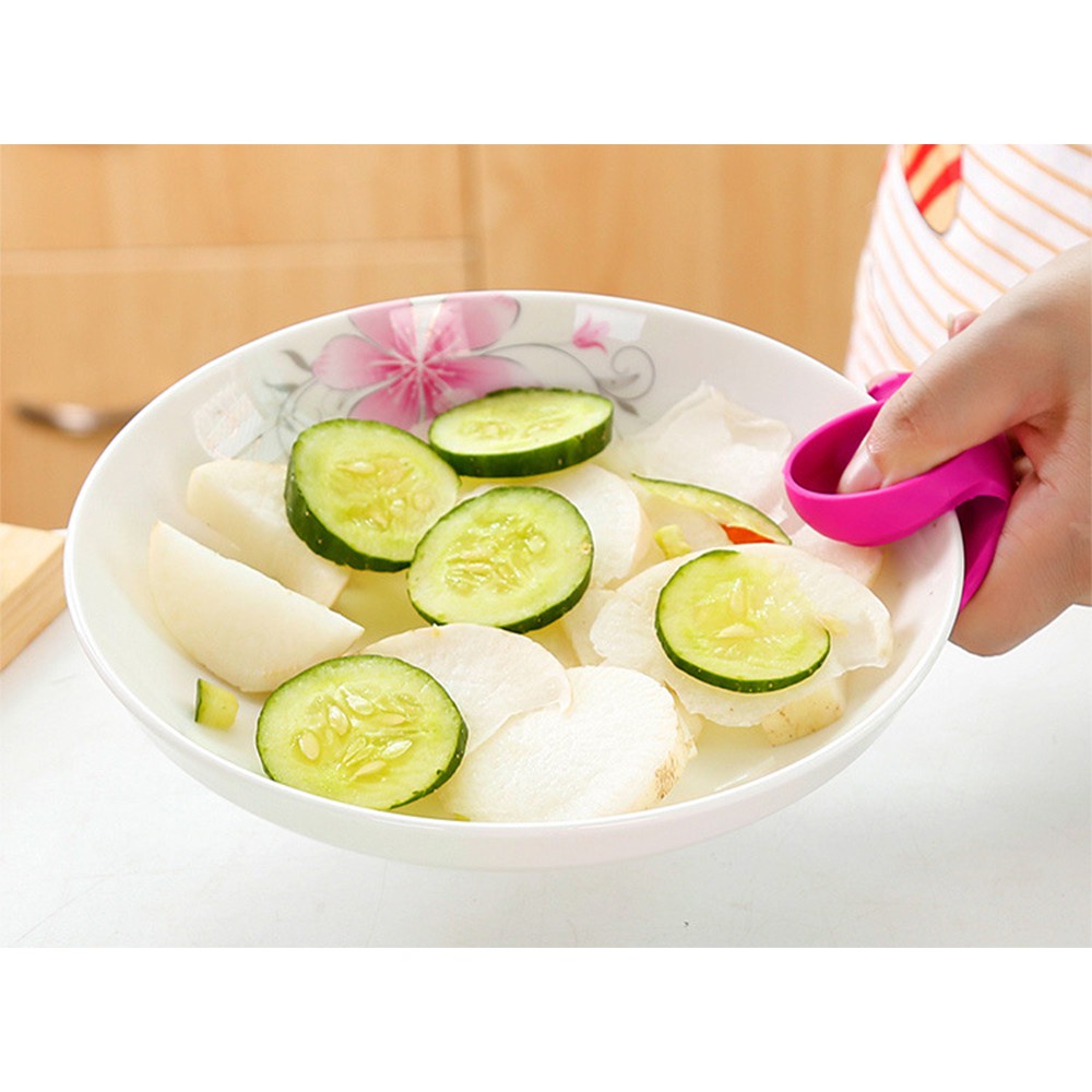 [Tổng Kho Sỉ] Núm Silicon Ngón Tay Cầm Đồ Nóng Tiện Lợi Nhà Bếp (Cỡ 8x4.5cm)