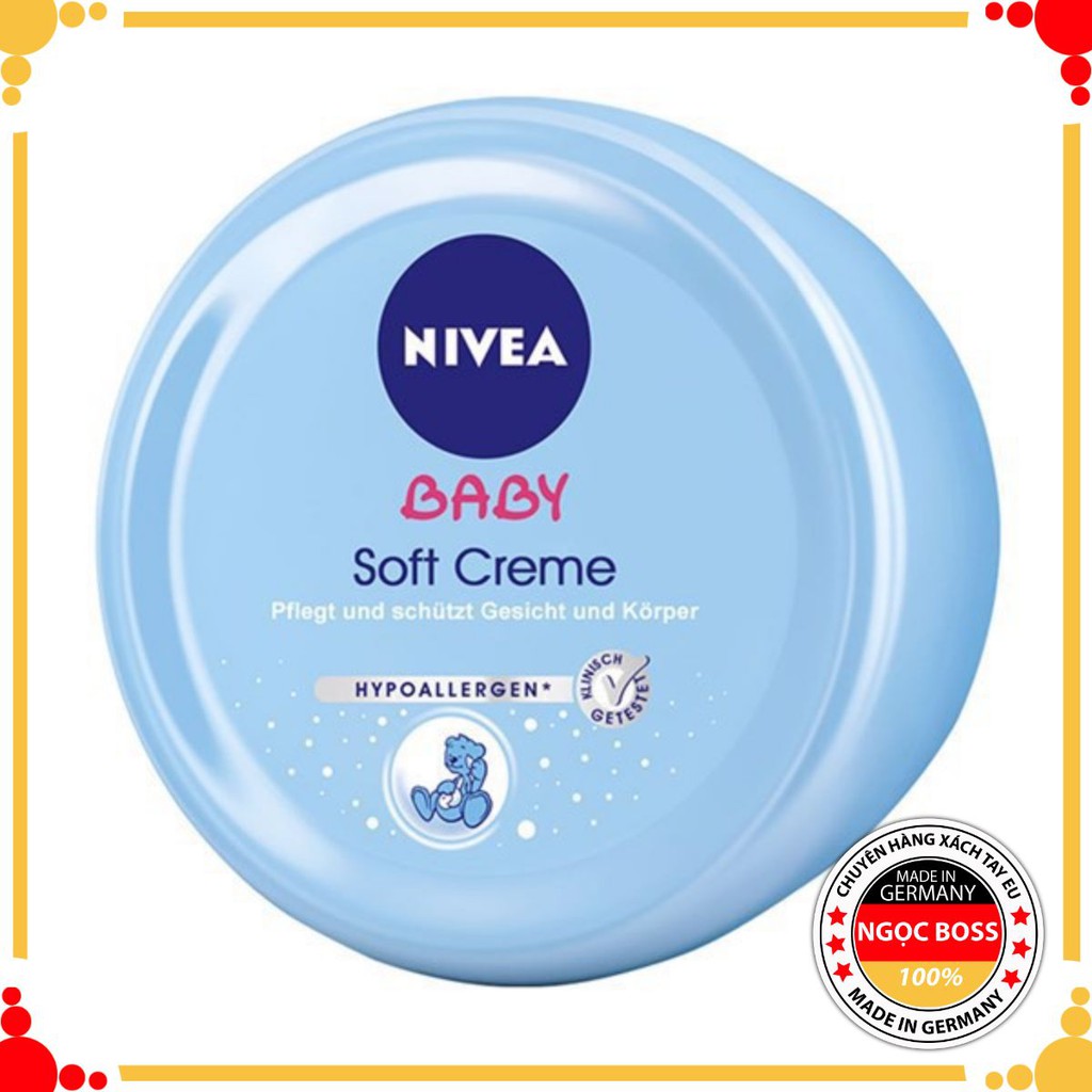 💎 [CHÍNH HÃNG] Kem dưỡng da Nivea Baby Solf creme 💧