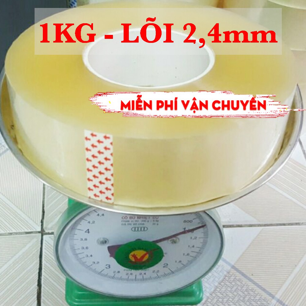 XƯỞNG/Loại 1⚡️BĂNG DÍNH 1KG LÕI 2.4MM SIÊU MỎNG