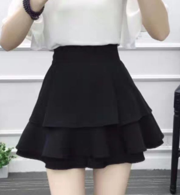 Váy quần ba tầng
