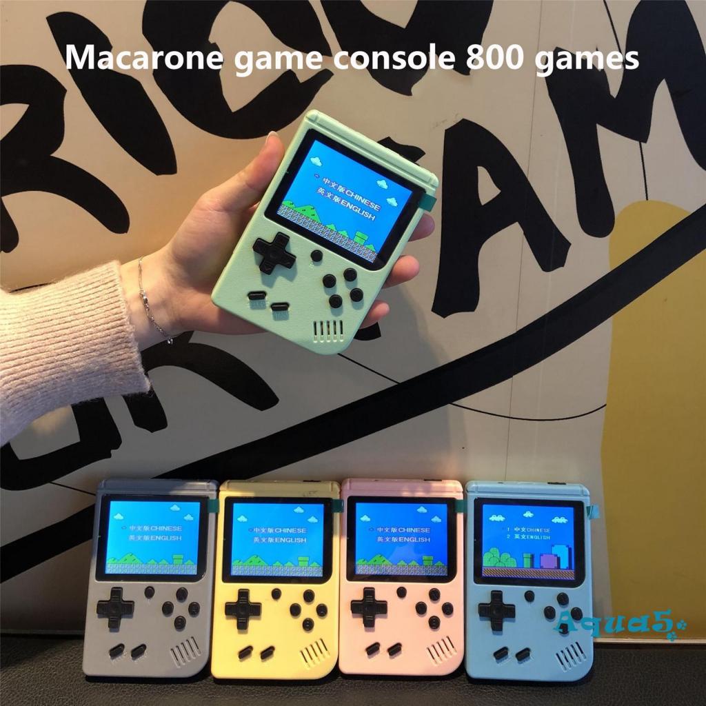 Máy Chơi Game Cổ Điển Cầm Tay AQQ Kèm 500 Trò Chơi Cổ Điển Cho Trẻ Em Và Người Lớn