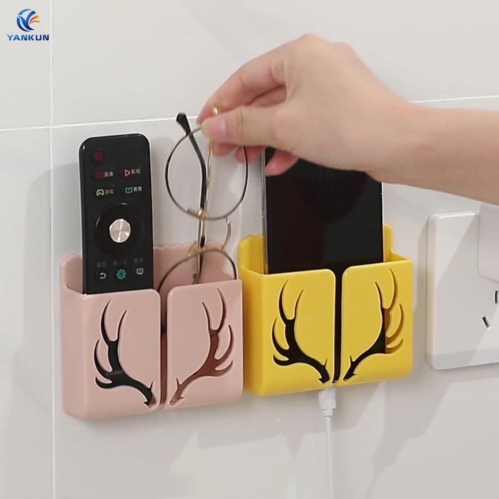 Kệ Gắn Tường Để Điều Khiển TV/Điện Thoại Di Động Tiện Lợi