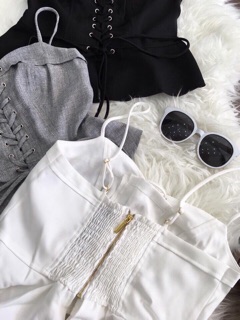 Áo Đan Dây Peplum Cao Cấp
