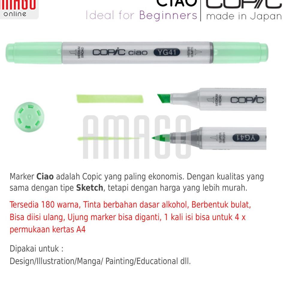 (Hàng Mới Về) Bộ Phấn Trang Điểm Copic Ciao 6 Màu Ccm / 6sn