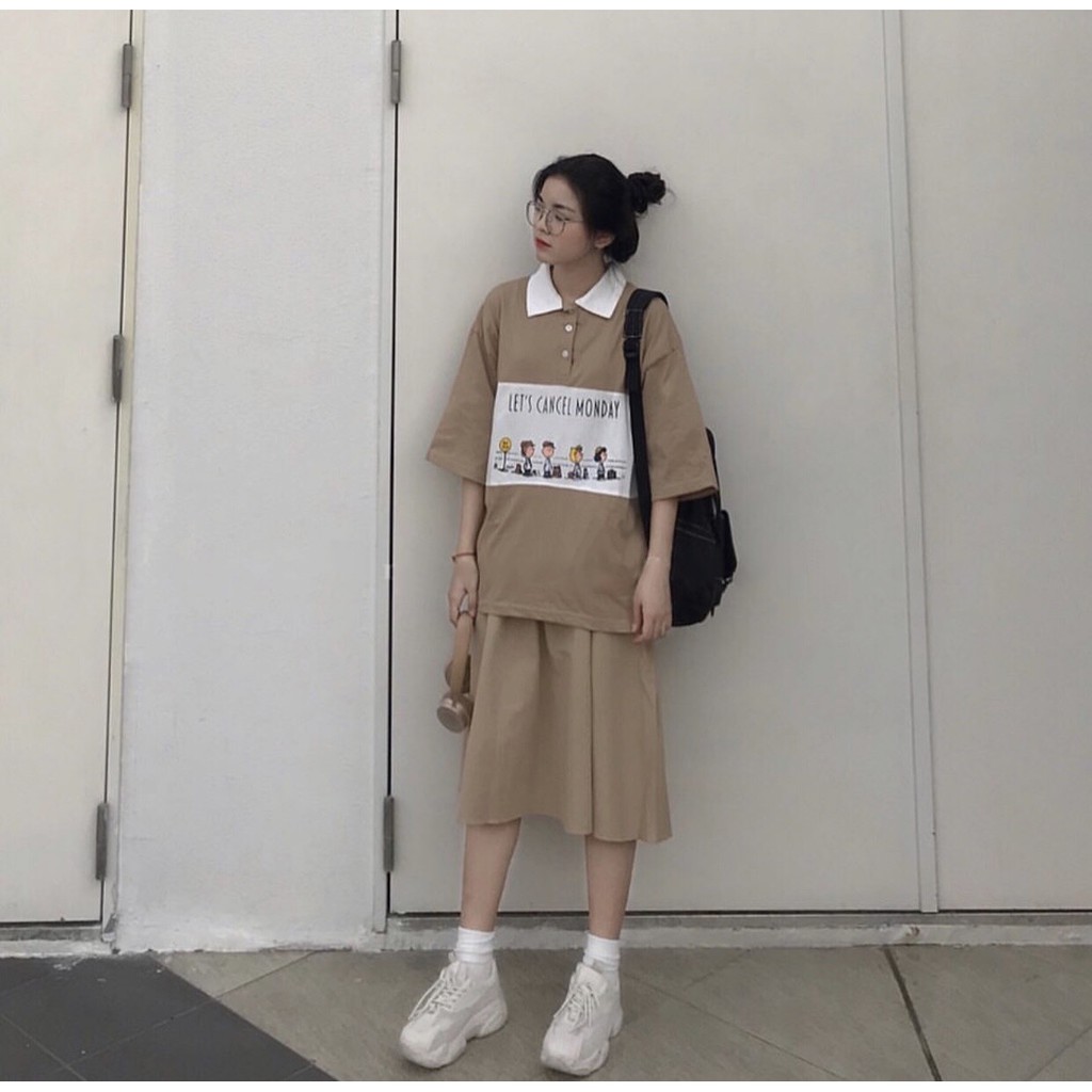 Chân Váy TRƠN Ulzzang Nữ  1hitshop