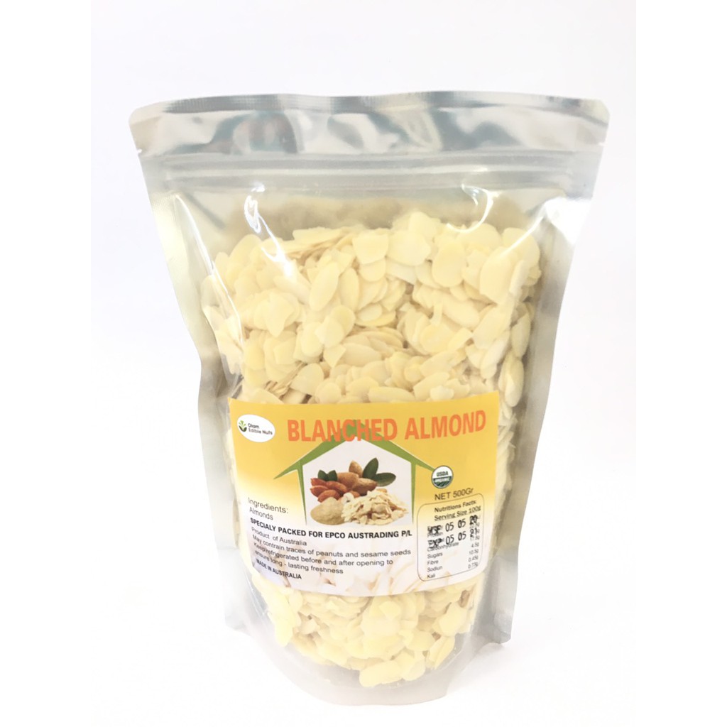 Hạnh Nhân Thát Lát 500gr