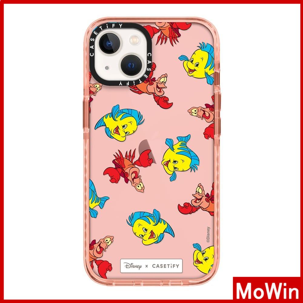 Ốp Điện Thoại Silicone Mềm Trong Suốt Vỏ Dày Chống Sốc In Hình Nàng Tiên Cá Cho iPhone 13 Pro Max 12 Pro Max 11 7 Plus