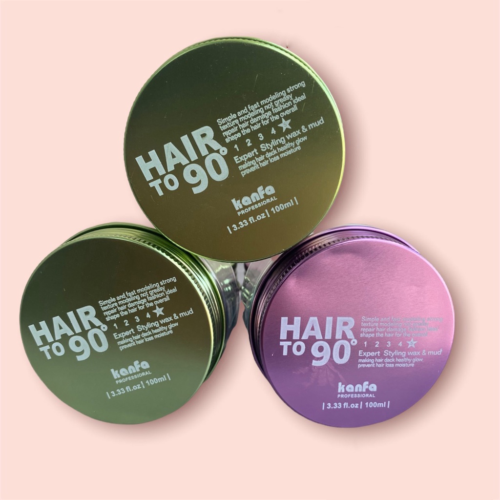 Sáp vuốt tóc nữ  Wax vuốt tóc nữ Hairto90 Kanfa chính hãng
