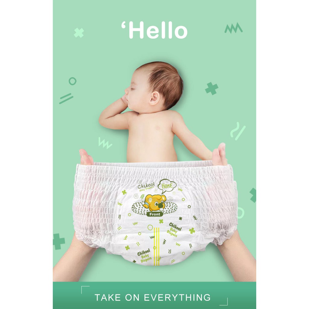 Chikool Baby Pants Tã Air Jumbo SINGLE PACK siêu mỏng(L22 / XL20 / XXL18 / XXXL16) (L22 / XL20 / XXL18 / XXXL16)