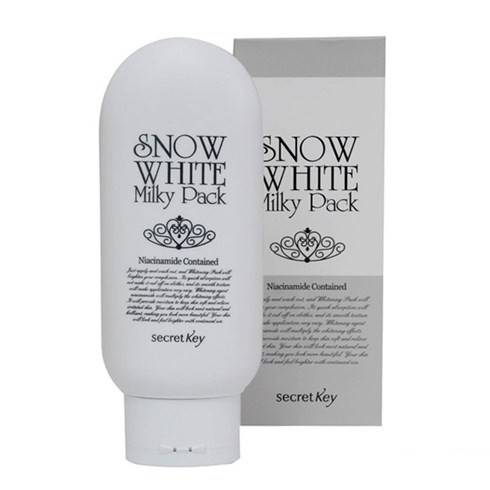 Dưỡng trắng da mặt và body cao cấp Snow White Milky Pack, cam kết kích 2-4 tone [chính hãng Hàn Quốc ]