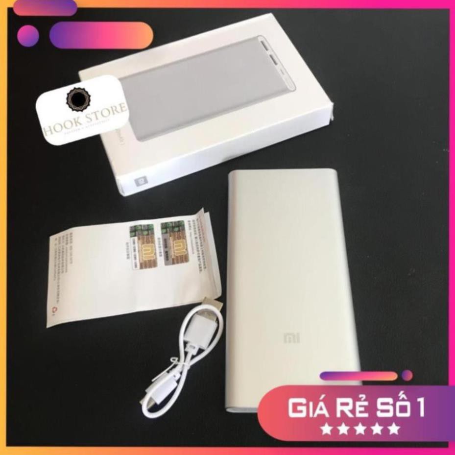 Pin Sạc Dự Phòng Xiaomi [GIÁ TỐT] Gen 2 2 Cổng USB Dung Lượng 10.000mAh Nhỏ Gọn, Tiện Lợi