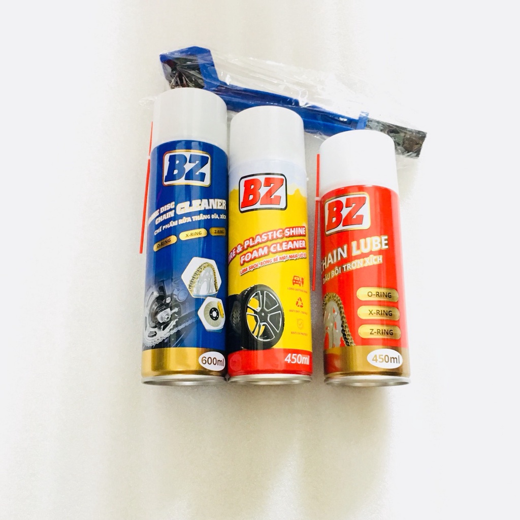 COMBO BZ VỆ SINH, DƯỠNG SÊN, XỊT VỎ