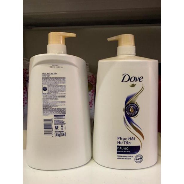 Dầu Gội Dove Phục Hồi Hư Tổn Chai 1.4 KG
