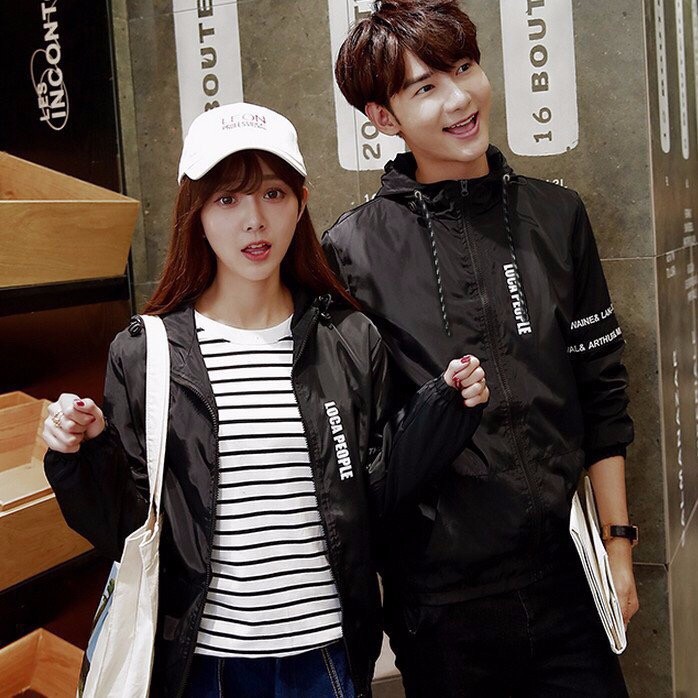 Áo khoác dù nam nữ unisex thời trang in chữ local people (màu như ảnh) | BigBuy360 - bigbuy360.vn