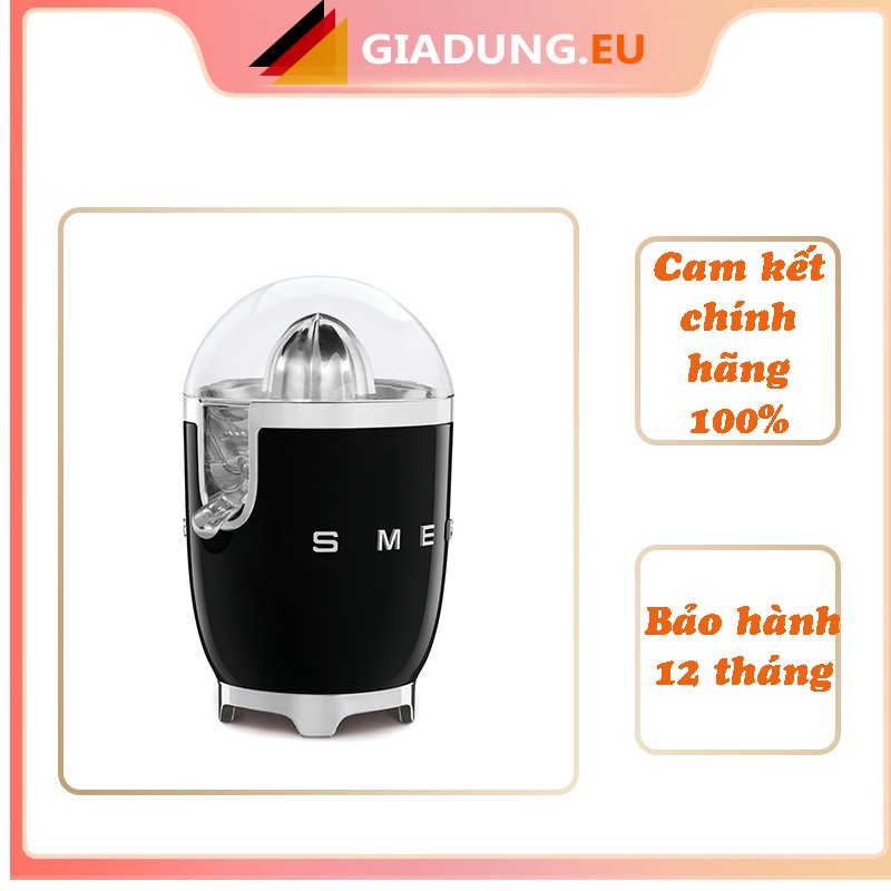 Máy vắt cam Smeg màu đen công suất 70W