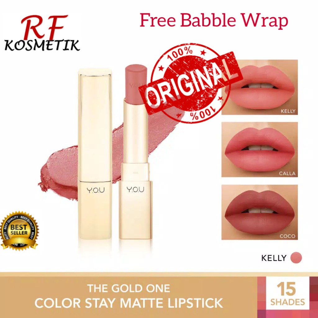 (hàng Mới Về) Son Lì Màu Sắc Quyến Rũ 1.!!! You The Gold One | BigBuy360 - bigbuy360.vn