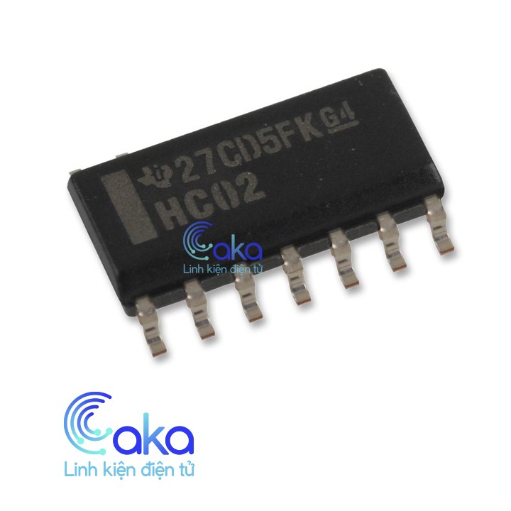 IC logic 74HC02 2-Input NOR SN74HC02N