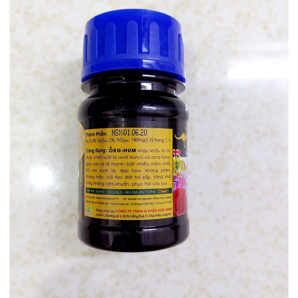 ORG HUM - Bung Rễ Bật Mầm 100ml
