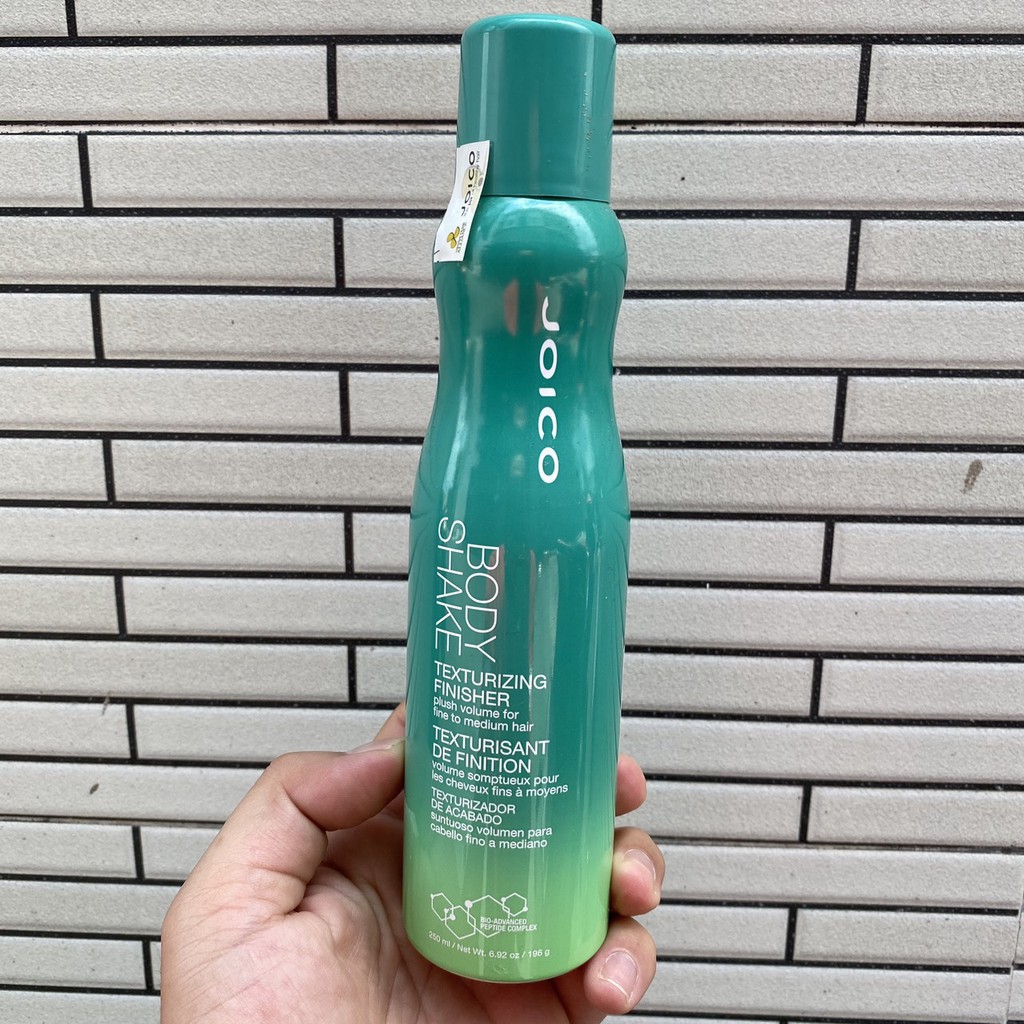 Gôm Xịt Tạo Kiểu và Tăng Độ Phồng JOICO Body Shake Texturizing Finisher 250ml