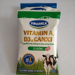 Sữa tươi bịch Vinamilk 220ml