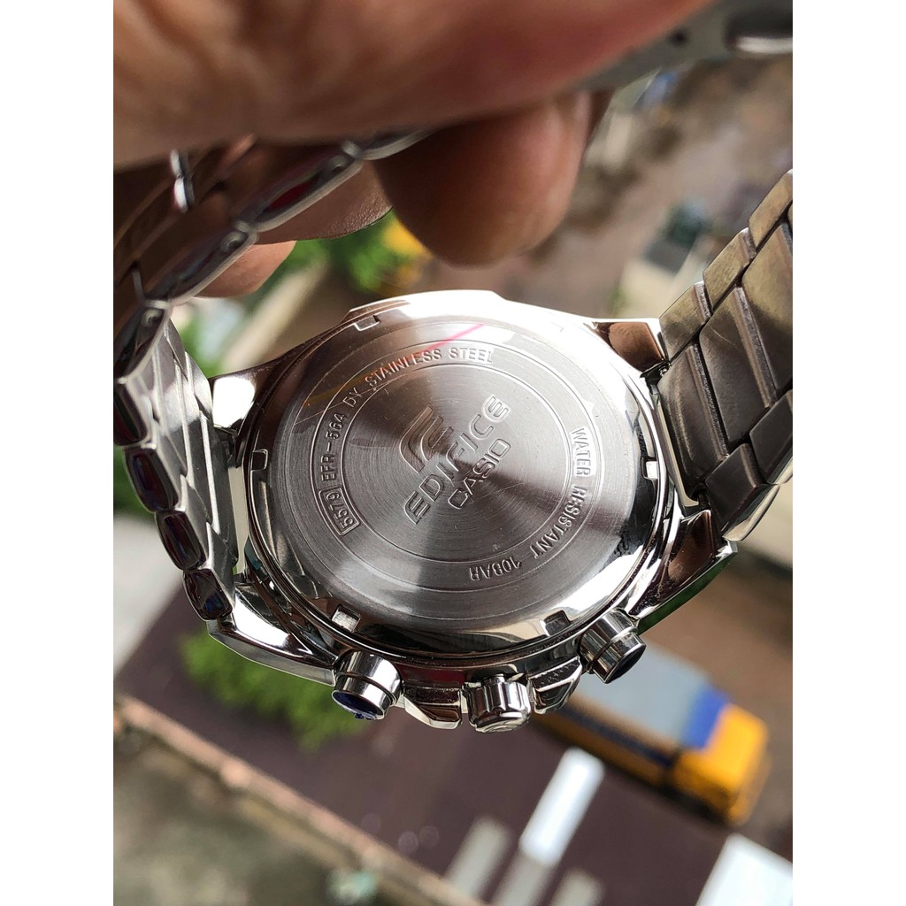 Đồng hồ casio nam edifice efr-564d-1av , efr-564d-2av efr-564bk , dây thép , size 45mm
