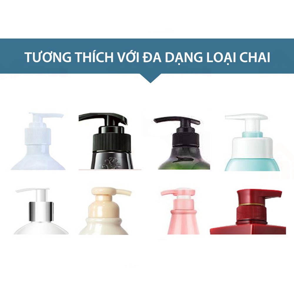 Móc dán tường treo chai dầu gội, sữa tắm,xà phòng, nước rửa tay, derco gắn tường nhà tắm, bồn rửa tay tiện lợi