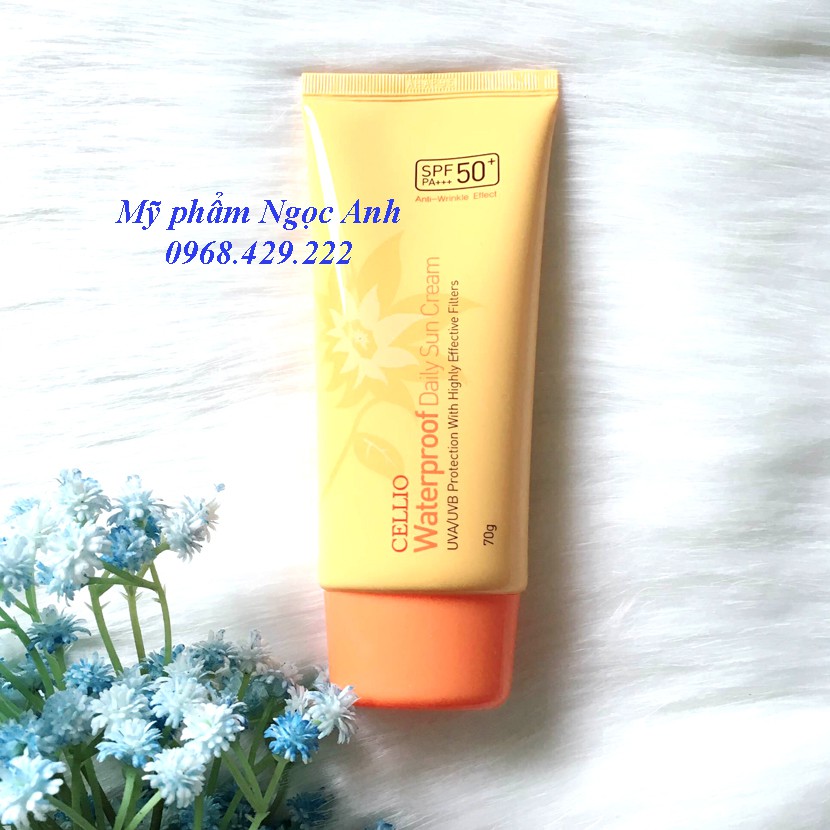 Kem chống nắng dưỡng da Hàn Quốc Cellio SPF 50PA+