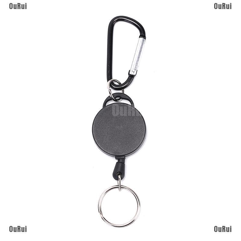 (FCC) Móc Khóa Dây Rút Màu Đen Có Thể Kết Hợp