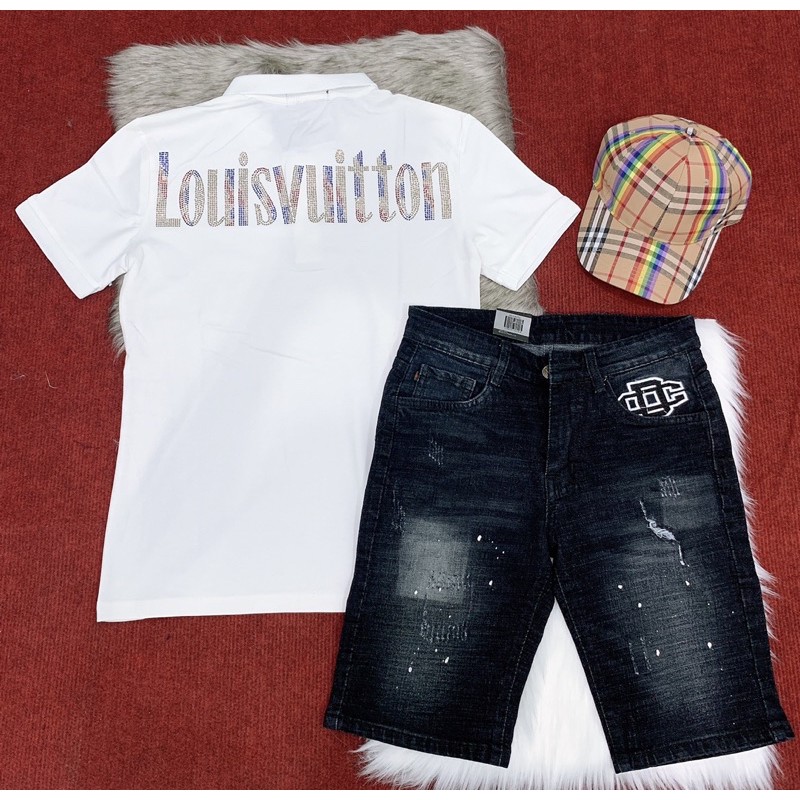 áo thun đính đá hai mặt ( video cận sàn ) | BigBuy360 - bigbuy360.vn