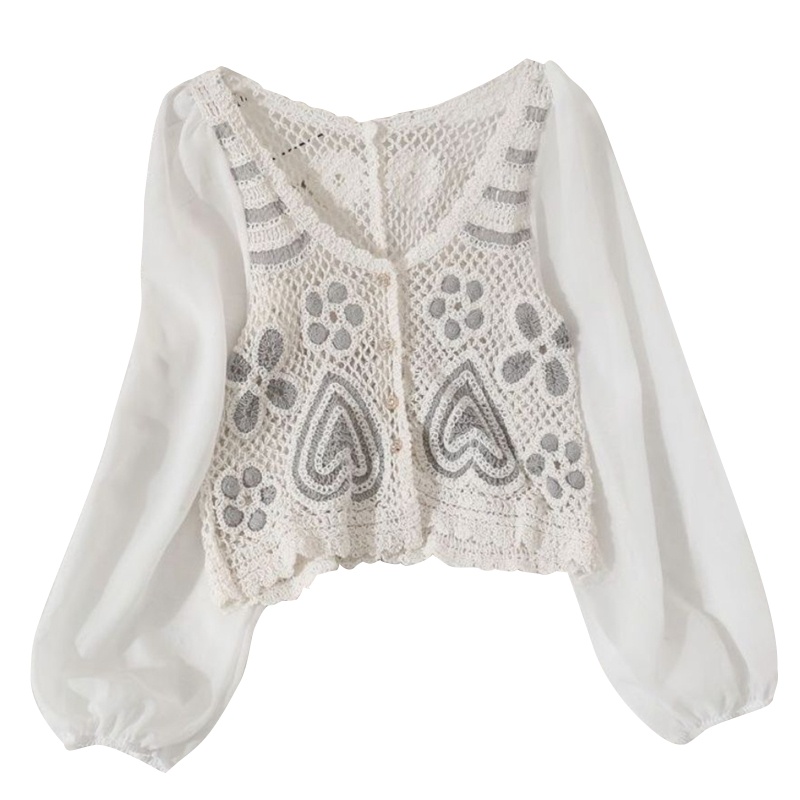 Áo Khoác Cardigan Dáng Rộng Cài Nút Thời Trang Cho Nữ